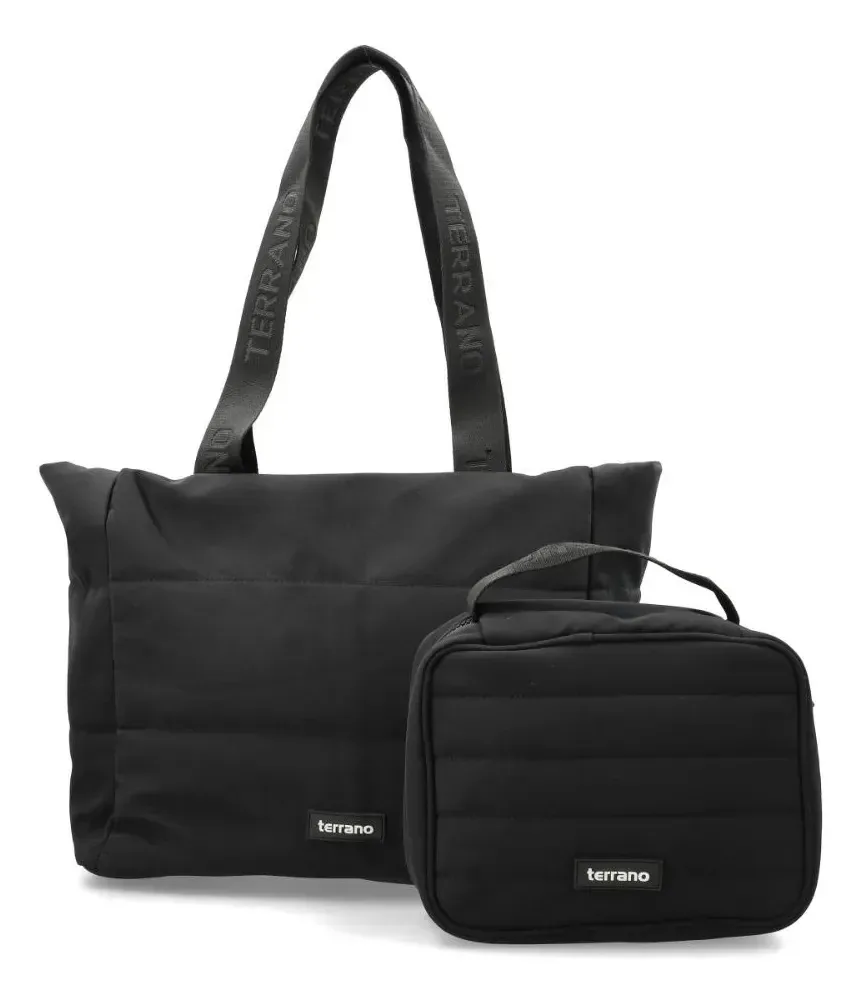 Bolsa de viagem e bolsa de higiene Terrano Black