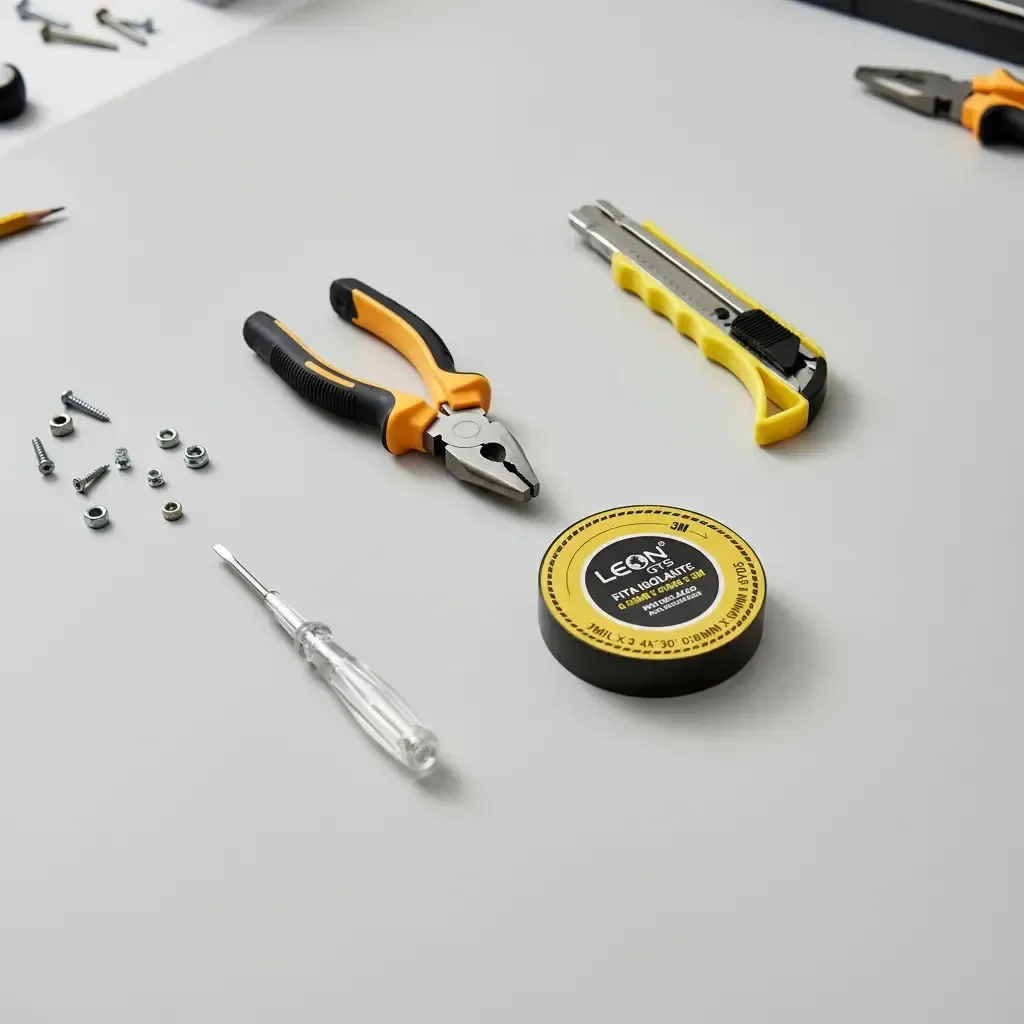 Kit de Ferramentas Leon Gts Básico, com 15 Peças e Acessórios