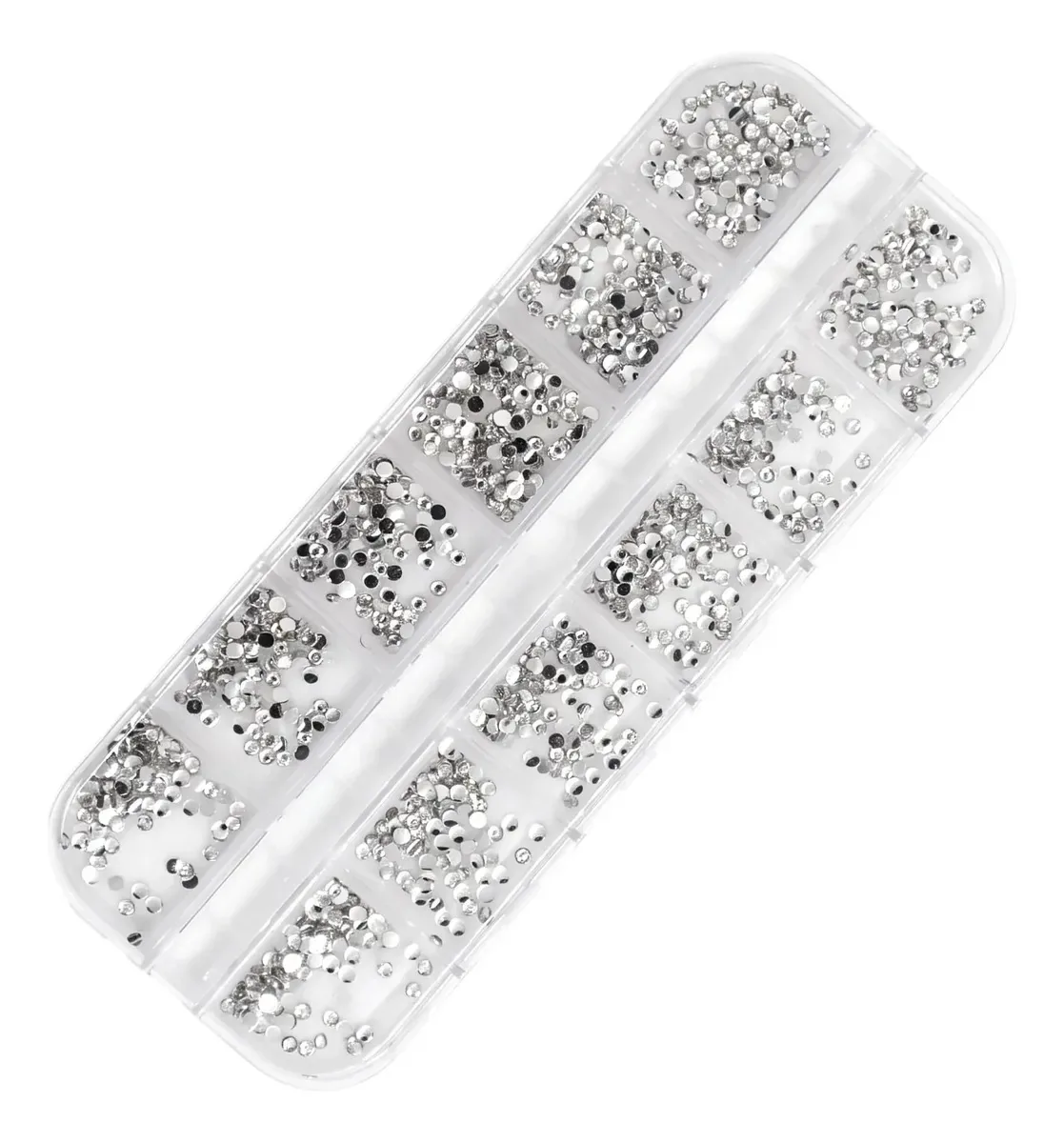 1cx Strass Unha Decoração Nail Design Arte Brilho Brilhante Transparente