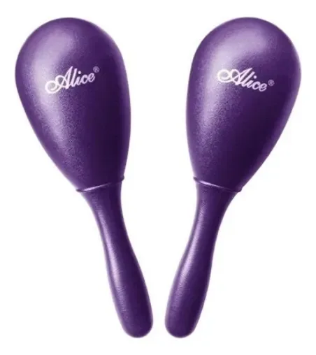 Instrumento musical de plástico Maraca Alice A045m