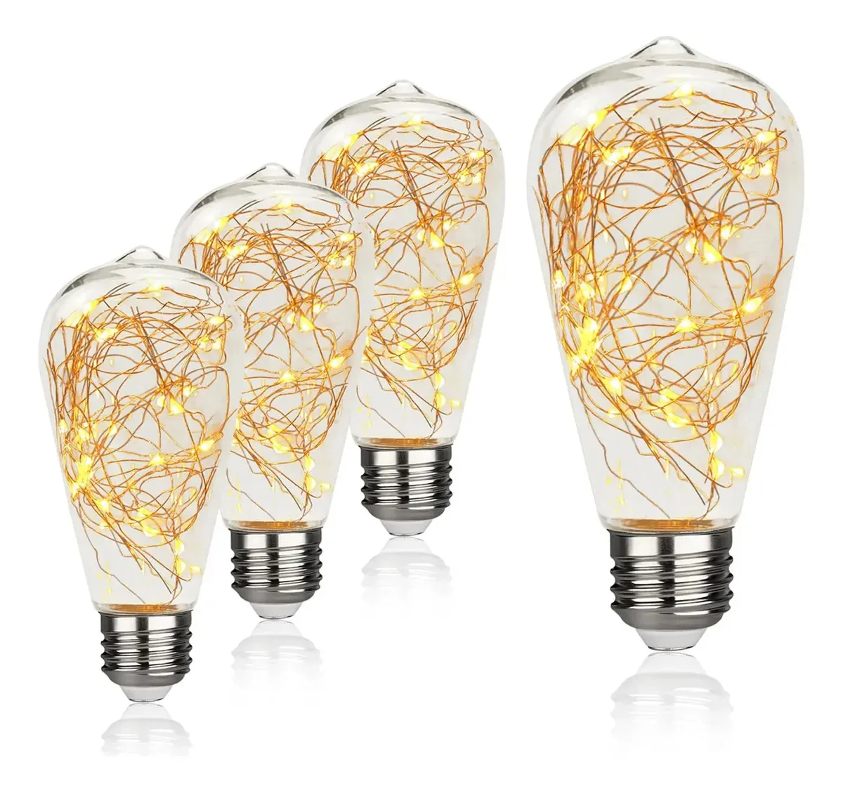 Lâmpadas LED Fairy, lâmpadas de corda St19, lâmpadas