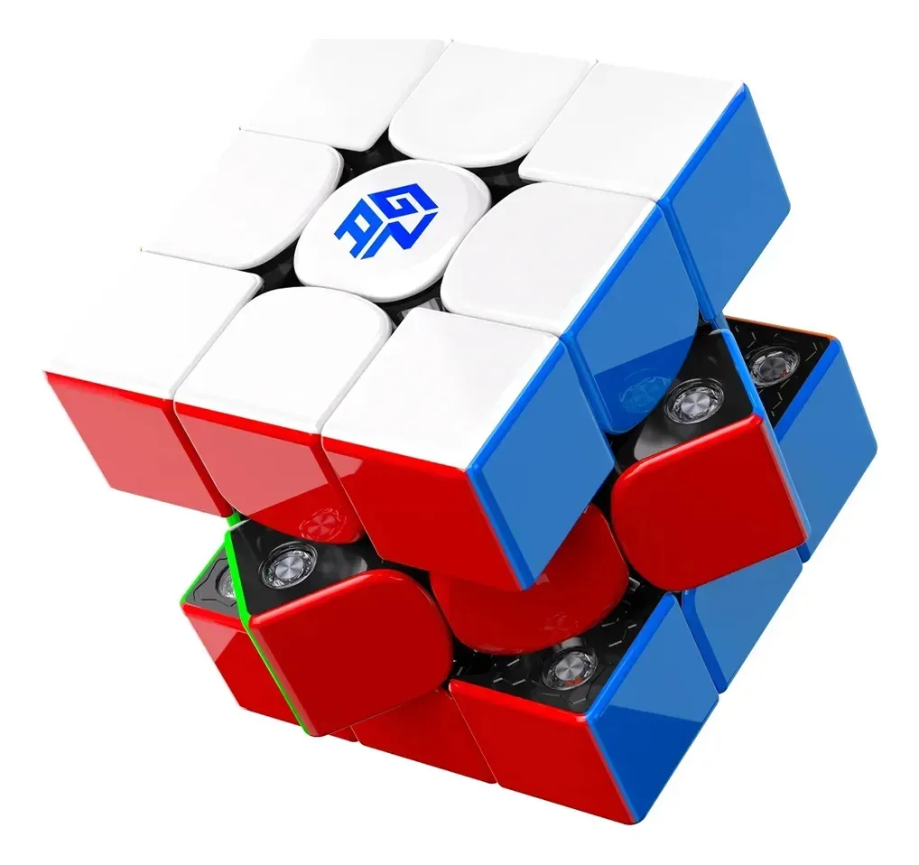 Cubo Mágico 3x3x3 Gan V100 Maglev Uv Stickerless