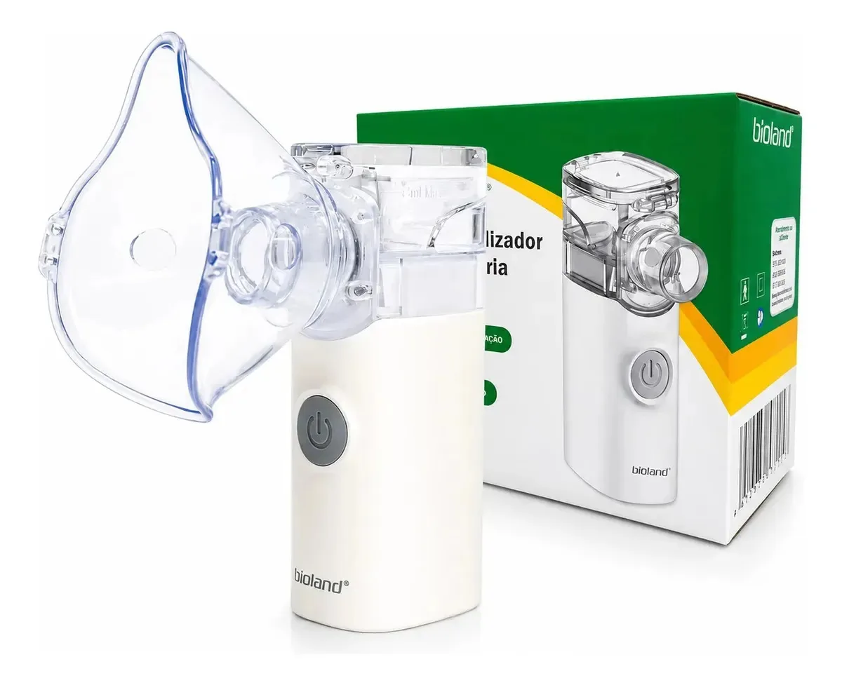 Inalador E Nebulizador Portátil Bioland Branco
