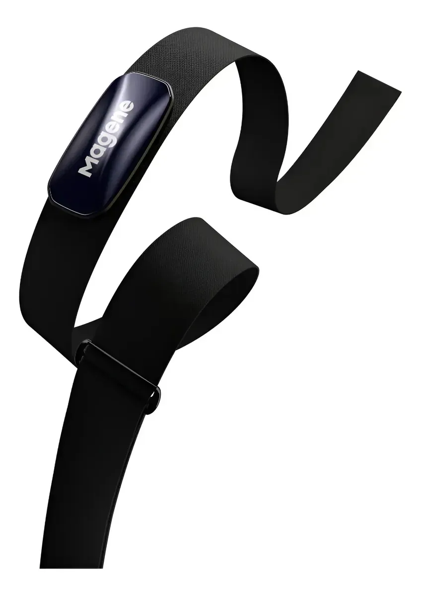 Pulseira de frequência cardíaca recarregável inteligente Magene H613 Plus Size, tamanho longo, 93-136 cm