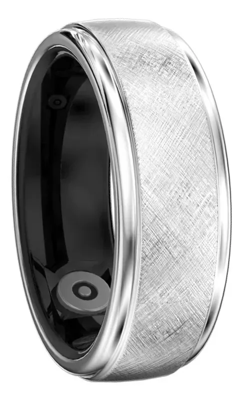 Anel inteligente Hifuture Ring 2, Bt 53, titânio, prata de 70 mm 10