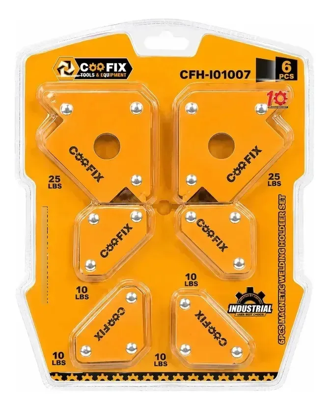 Conjunto quadrado magnético multiangular Coofix