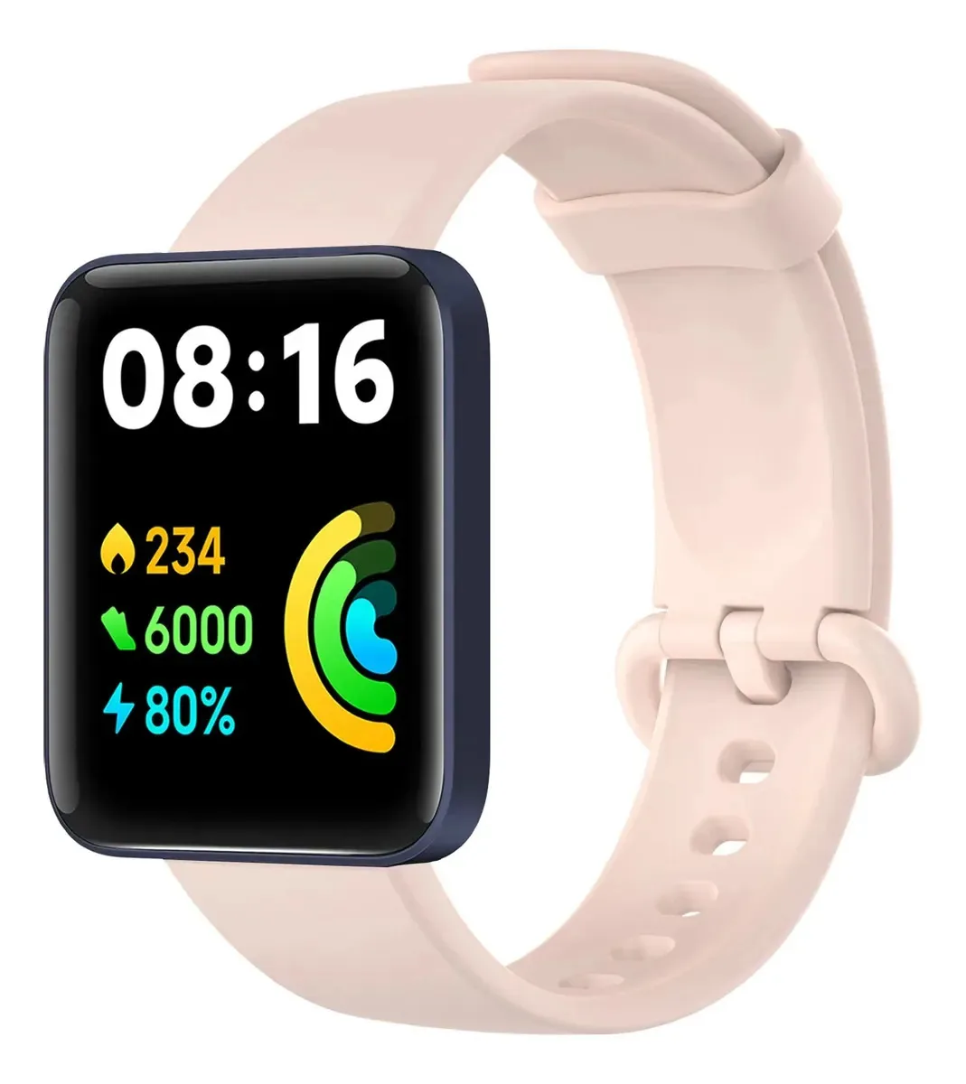 Pulseiras Para Xiaomi Redmi Watch 2 / Mi Watch 2 Lite Cor Rosa