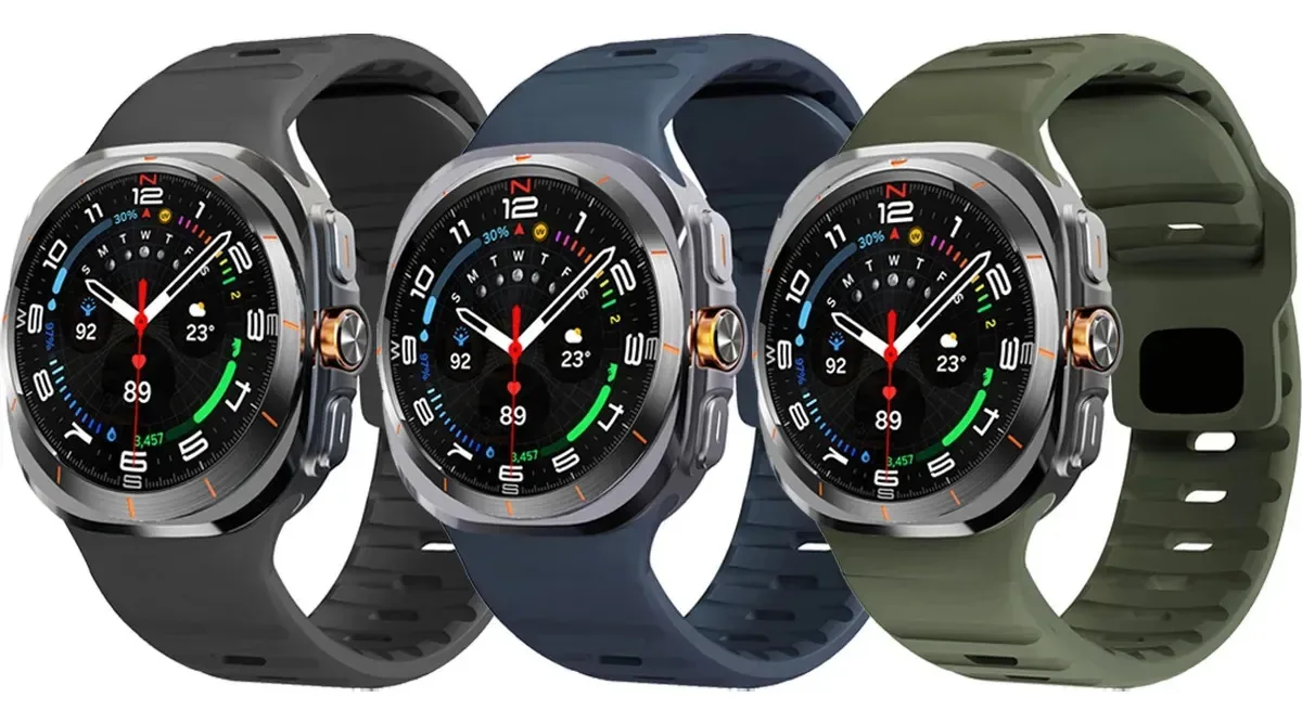 3 Pulseiras Para Samsung Galaxy Watch Ultra 47mm Silicone Group B