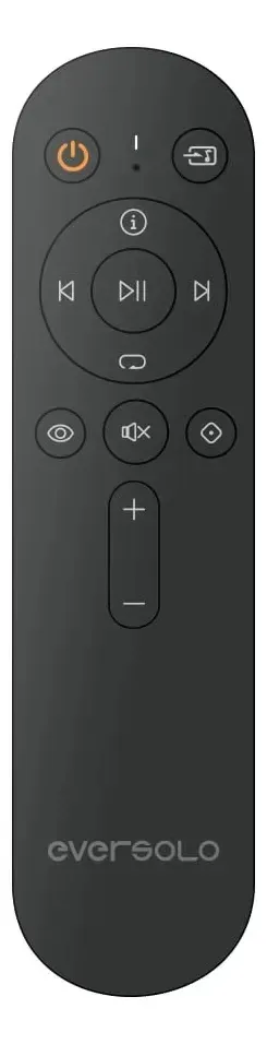 Controle Eversolo Btr-12 (dmp-a6+a6me+ger2+dmp-a8+play) Preto