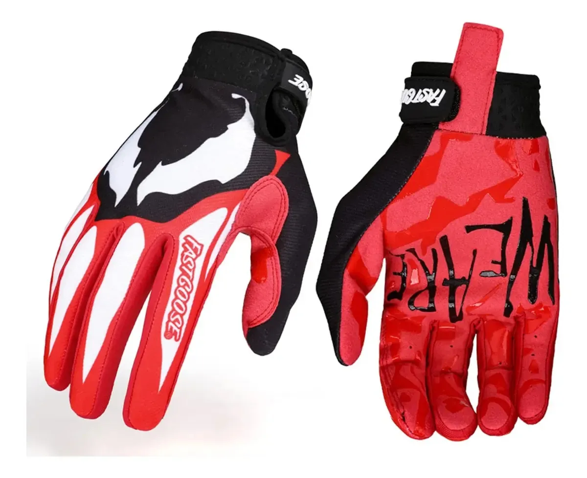 Luvas de ciclismo Excerey Red Mountain para esportes