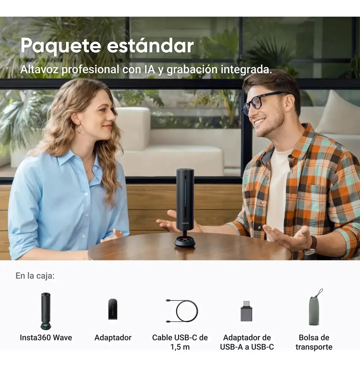 Acessório Wave Insta360 Ntsc Cinsabca Arctic White