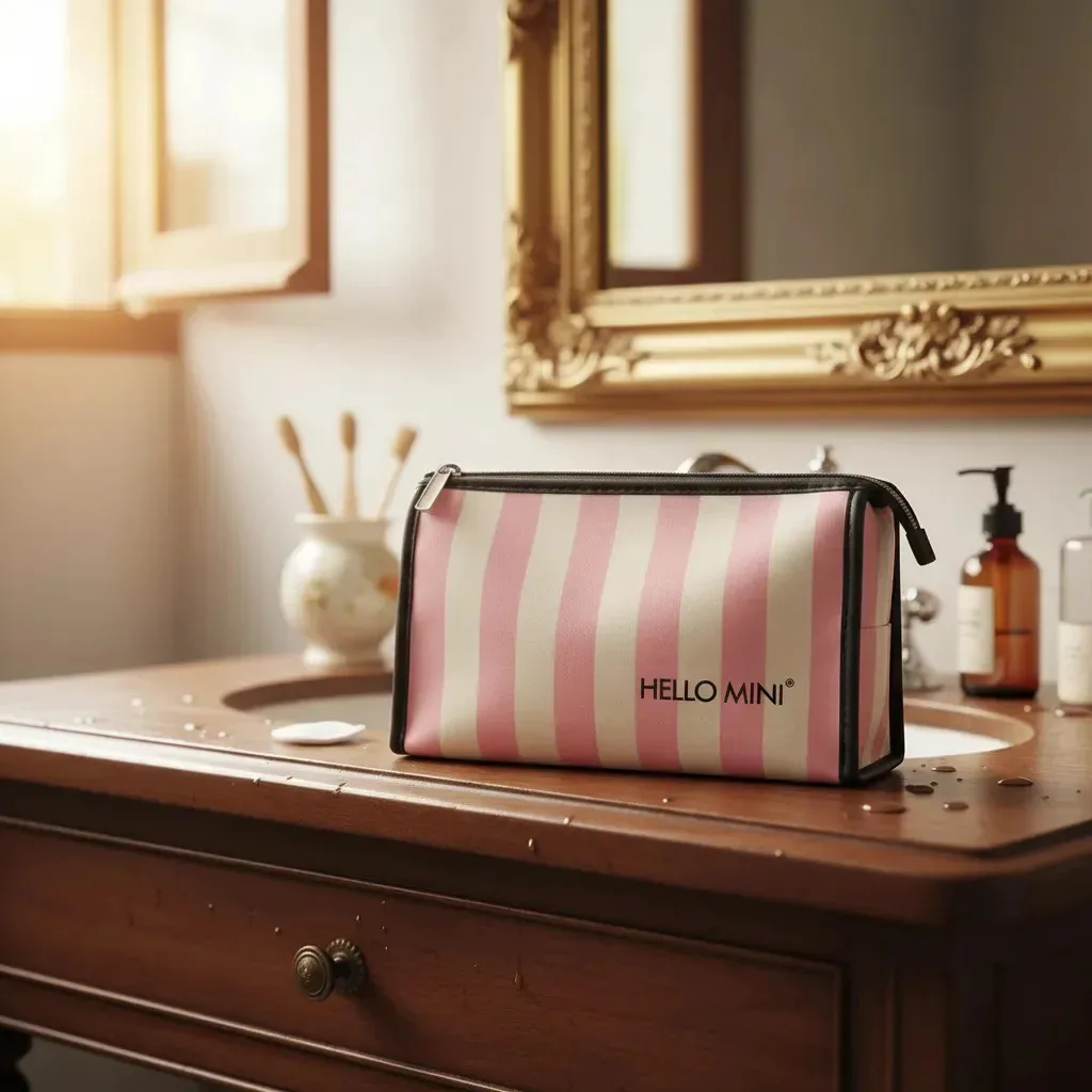 Necessaire Hello Mini Rosa Listras
