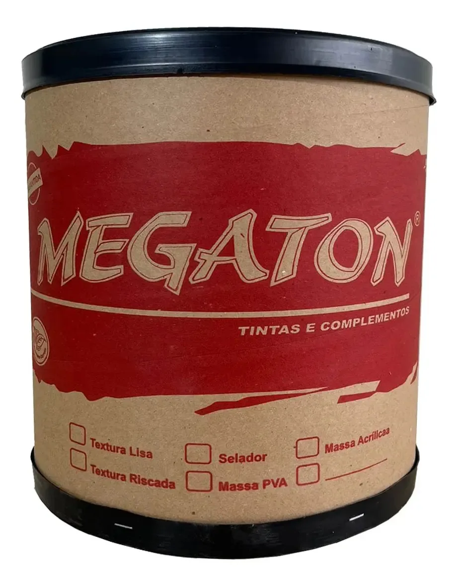 Massa Acrílica Branca Megaton 20kg Ambiente Externo/interno