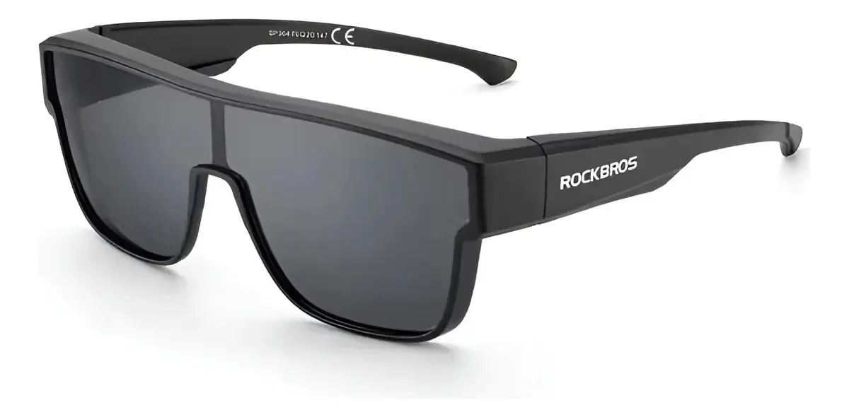 Lentes de condução esportiva Rockbros Miopia Polarizadas Sp304 - Pretas