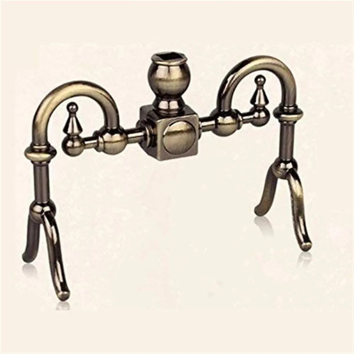 Ornamentos abstratos para escritório, jardim, sala de família, figuras em miniatura, telefone fixo criativo de estilo antigo para decoração de villa, telefone antigo com mostrador giratório,...
