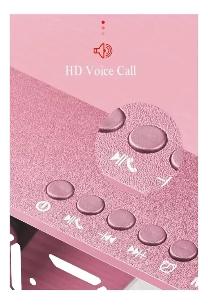 Despertador de rádio Sgdklcqm, despertador digital, relógios digitais de cabeceira com estéreo, rádio FM, ajustável, com soneca, design de espelho, rosa (cor: vermelho) (preto)