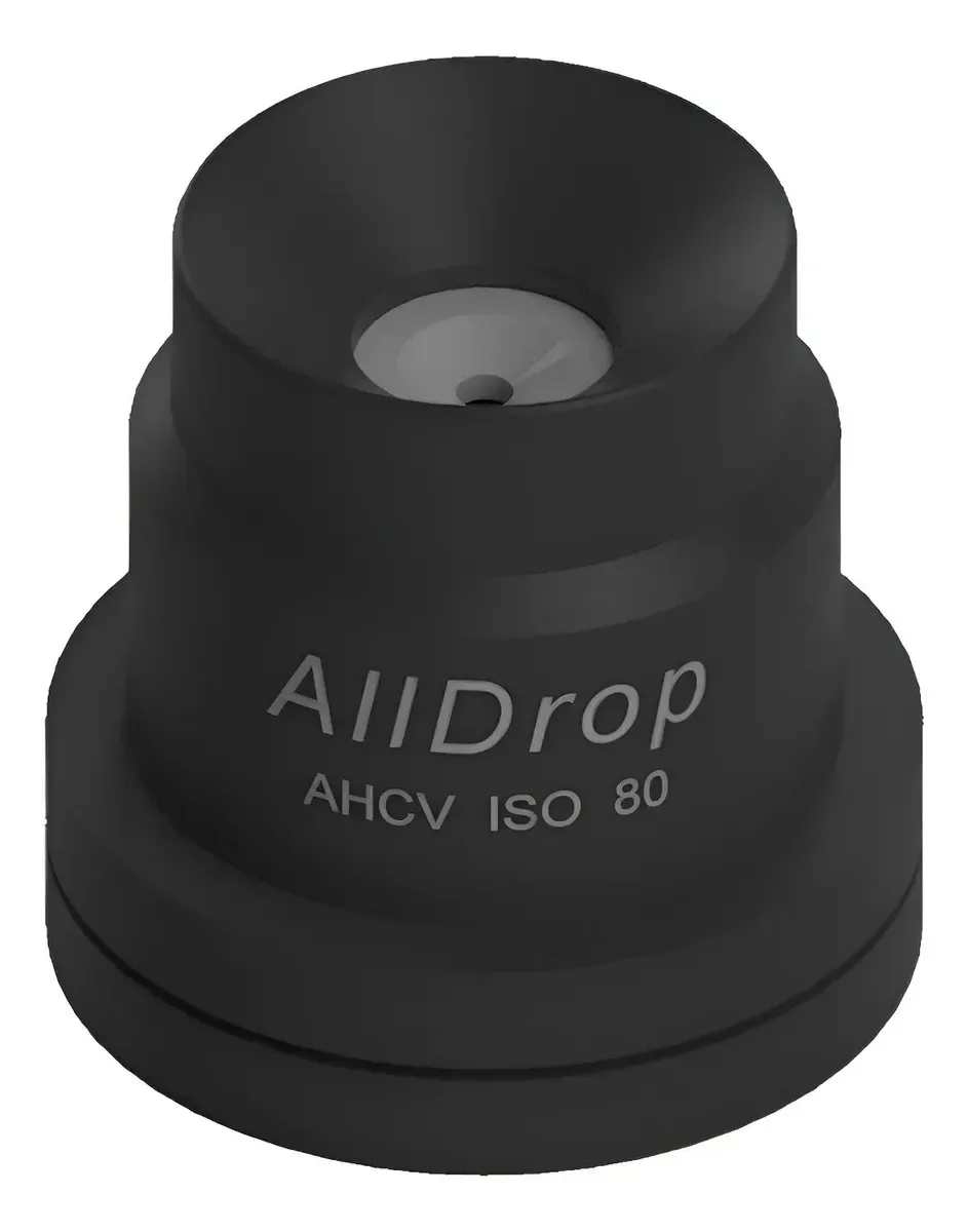 Bico Pulverização Cone Vazio 80° - Kit Com 12 Preto