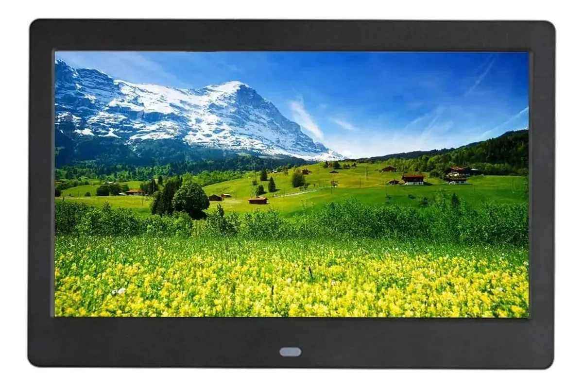 Moldura fotográfica digital Spacmirrors Álbum eletrônico HD de 10 cm de polegada Moldura para fotos Publicidade Moldura eletrônica Máquina de publicidade Suporte de exibição de molduras fotográficas