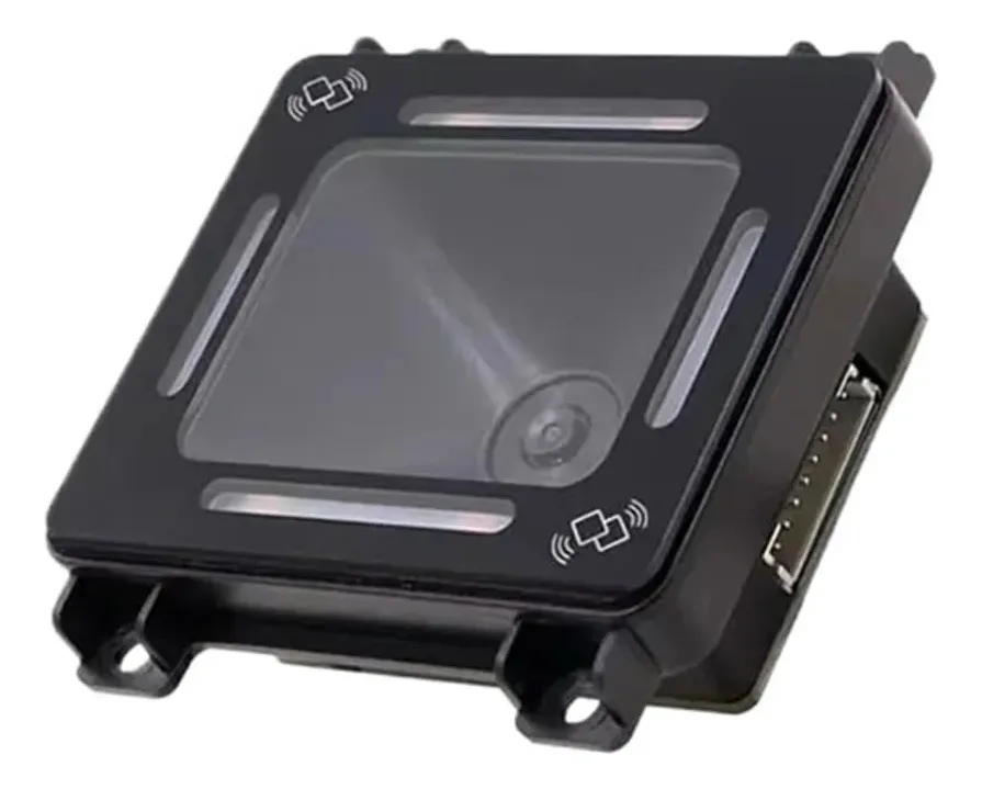 Leitor de cartão RFID Chunye FM700b com código Qr NFC 1d 2d Leitor de código QR Controle de acesso Scanner de código de barras USB Rs232 Wiegand (scanner fm700b Usb)