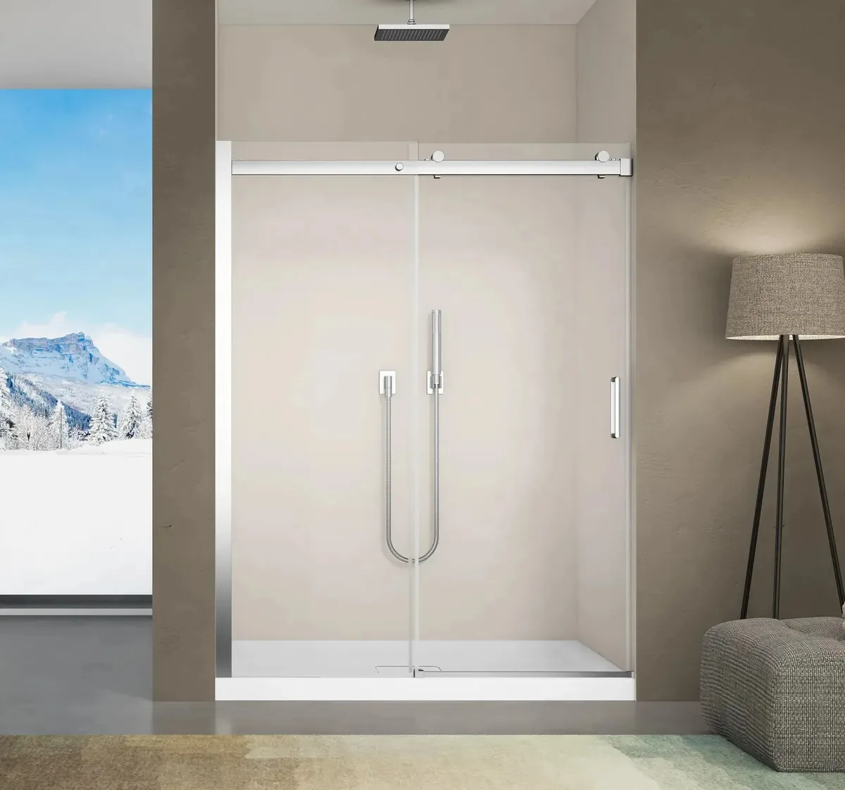 Tela deslizante frontal premium Soft Close 170x190 cm