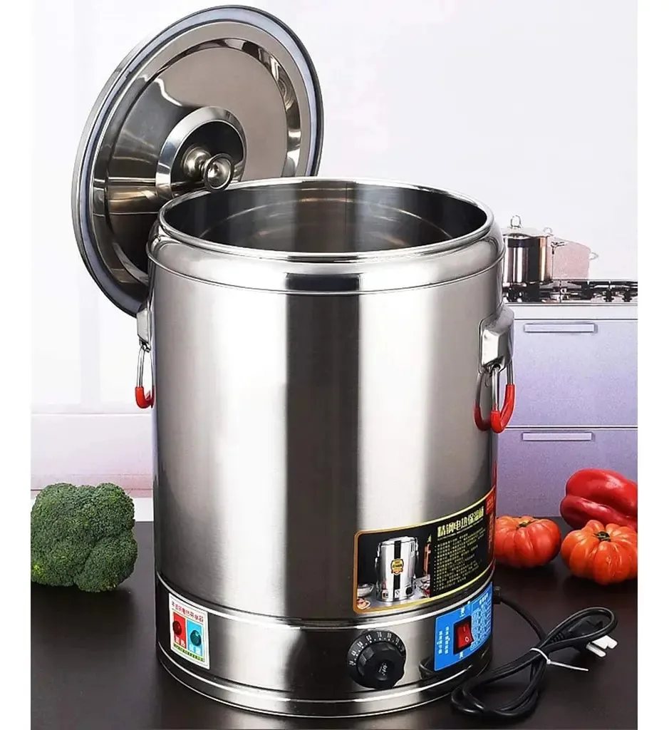 Água quente Wqilsdfss, chaleira elétrica, água quente grande, chá com torneira, café para buffet e festa, 30 litros