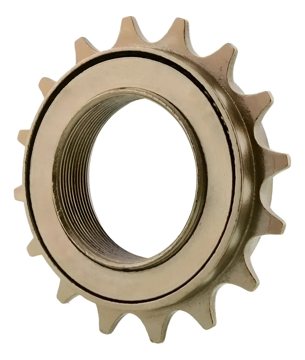 Catraca Dtup Rosca 16 Dentes para Bicicleta Esferada Dourada
