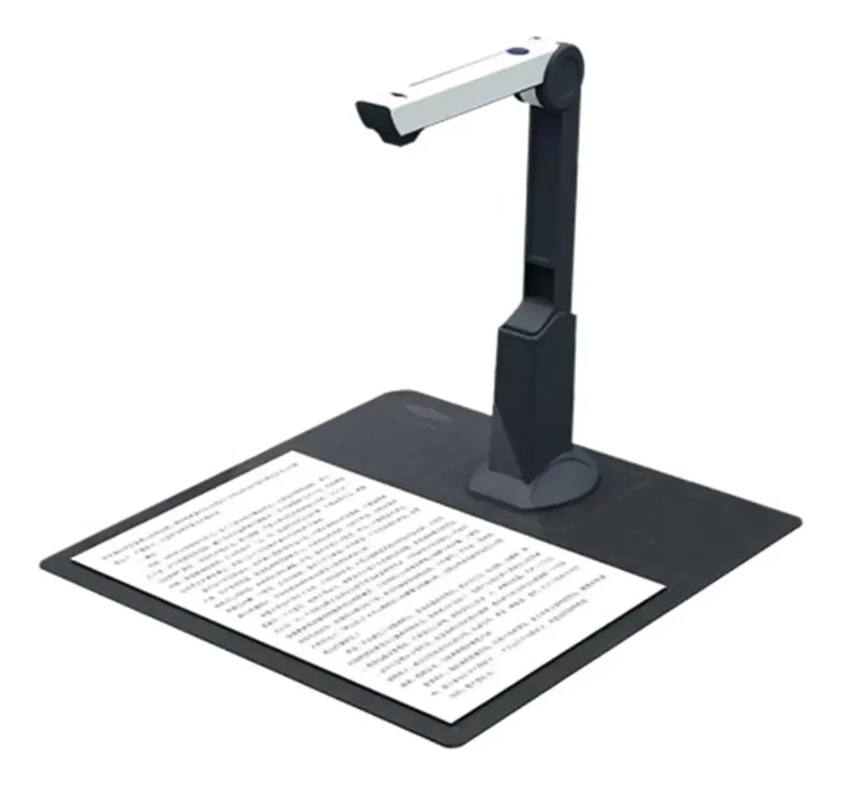 Scanner portátil, scanner de livros, scanner de documentos com visualizador de câmera OCR para ensino, scanners USB de 13 a 25 mp em formato A4 HD para laptops e documentos, Fac
