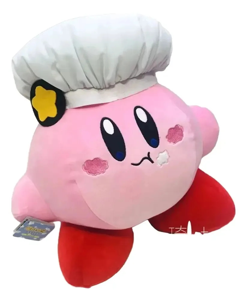 25º aniversário de Kirby 1m Cosplay Chef Pink Plush