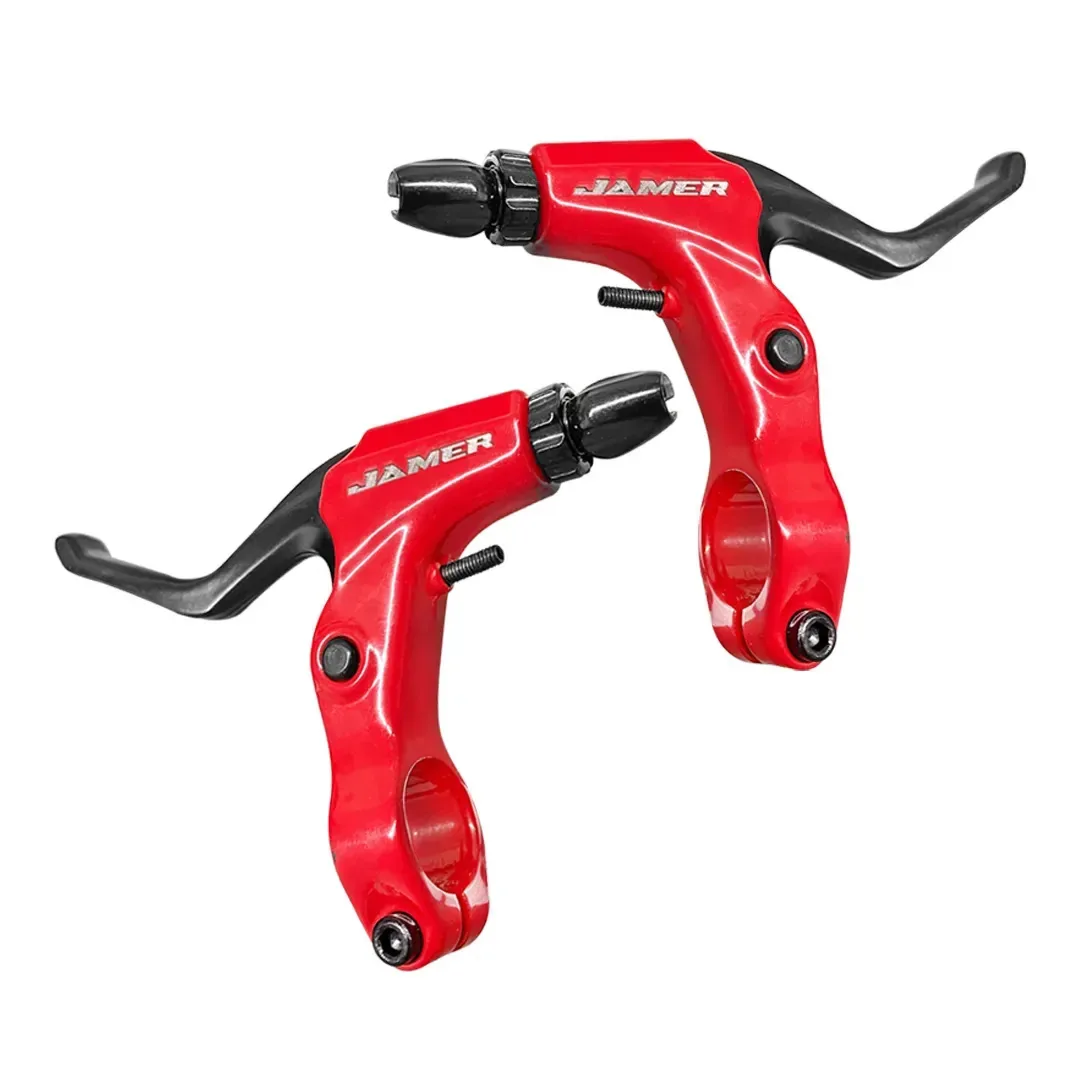 Alavanca de freio de bicicleta Mtb de alumínio vermelho