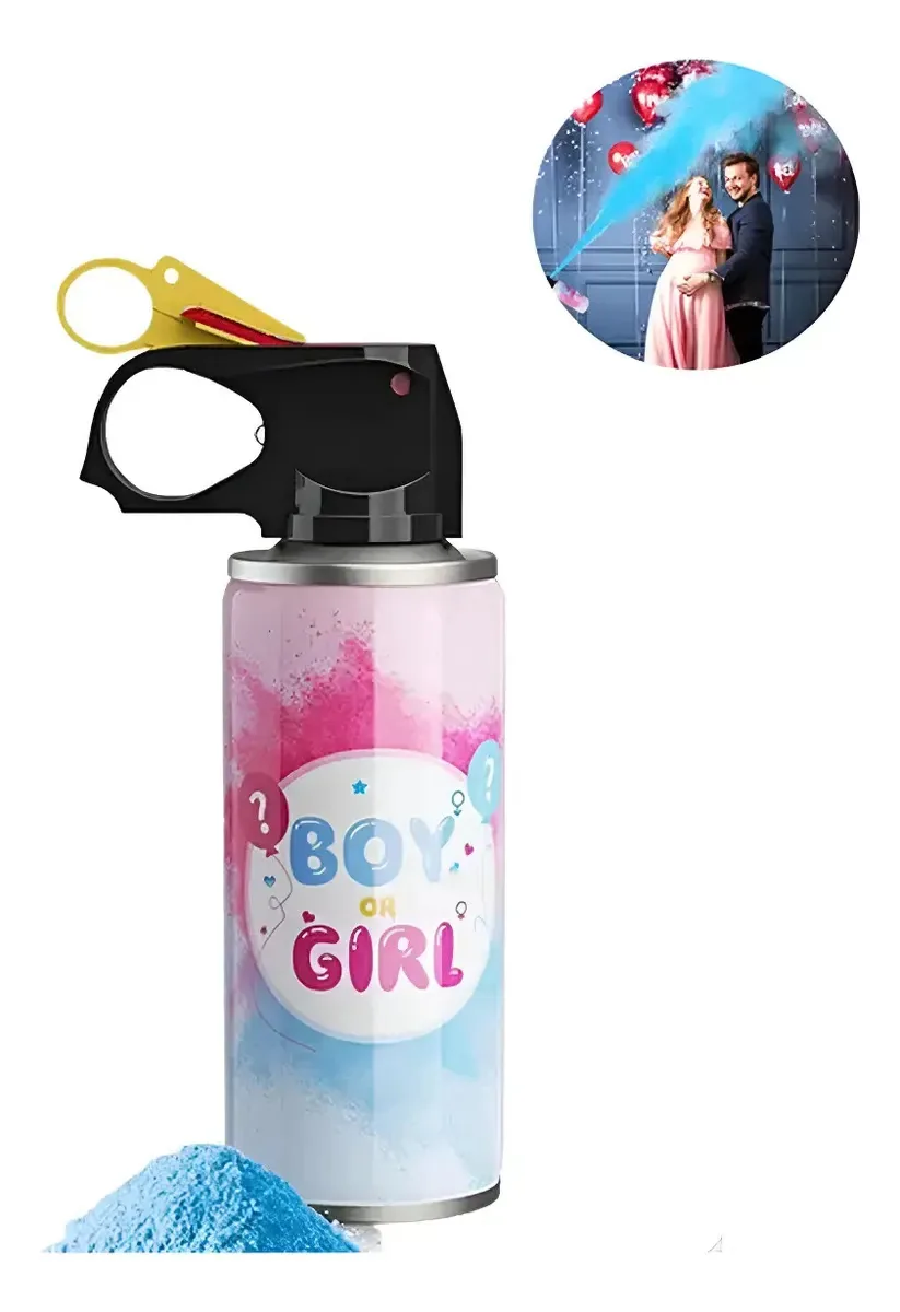 Gender Reveal Party Colored Powders para meninas/meninos azul/rosa rosa