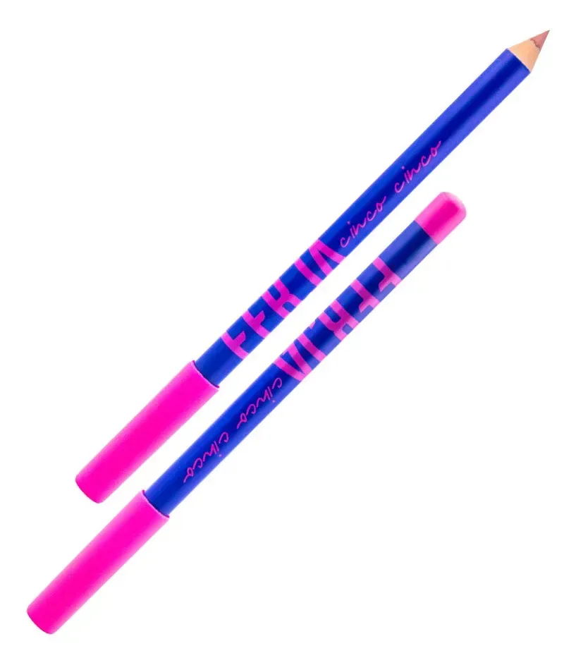 Delineador de lábios Ferja Cinco Rosa Framboesa Framboesa