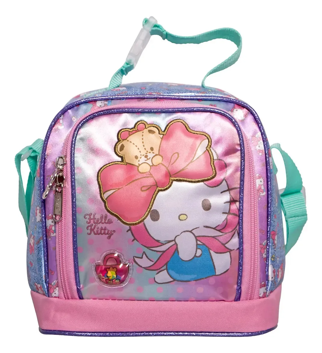 Lancheira Ruz Hello Kitty rosa
