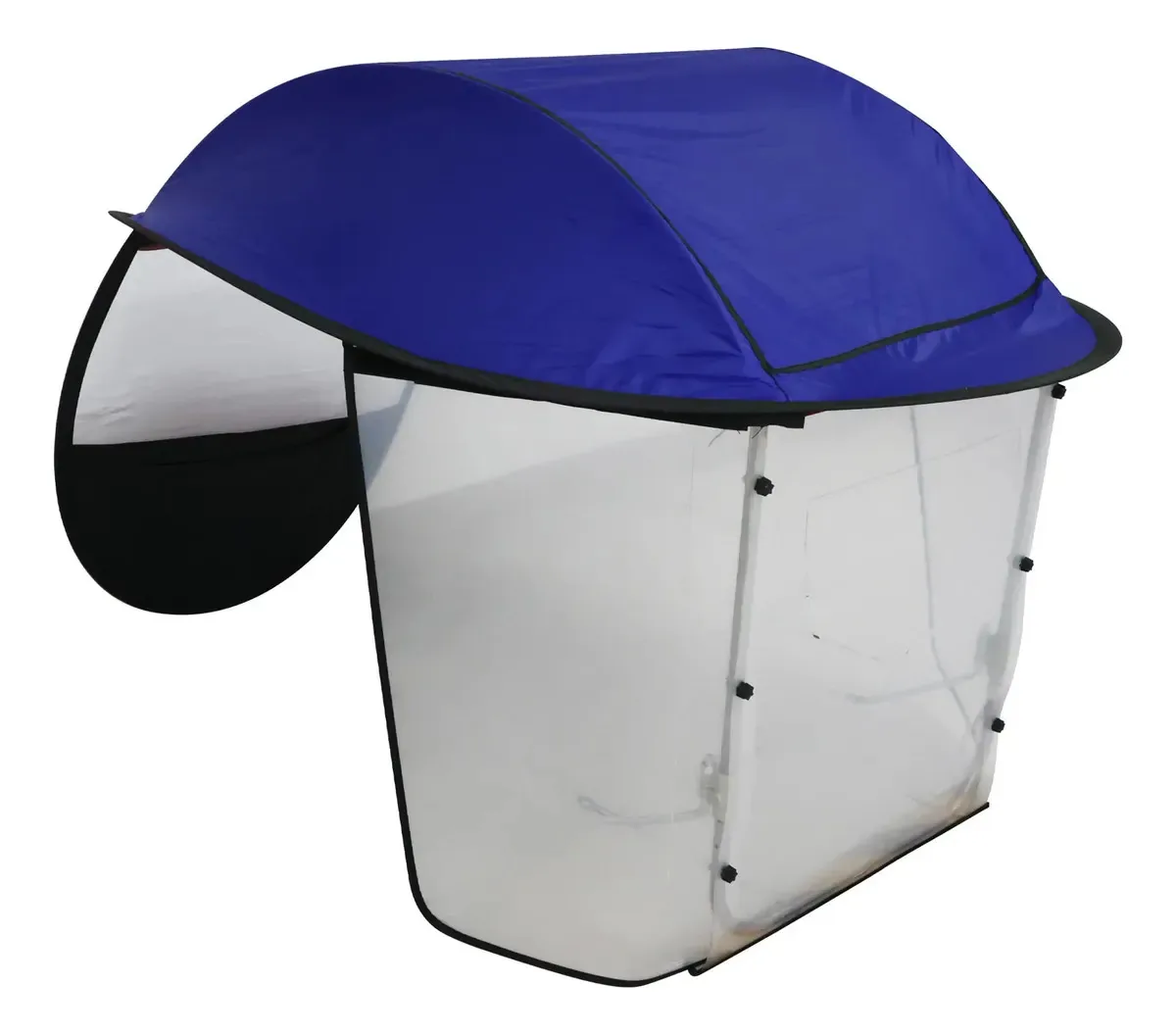 Toldo Cubresol com pára-brisa azul Scooter azul