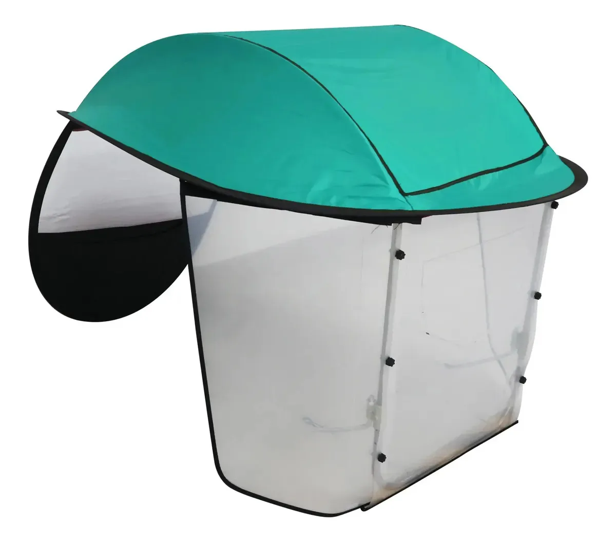 Toldo Cubresol com pára-brisa verde Scooter verde