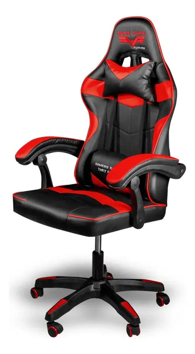 Cadeira Steelpro Gamer (vermelha) Rocket