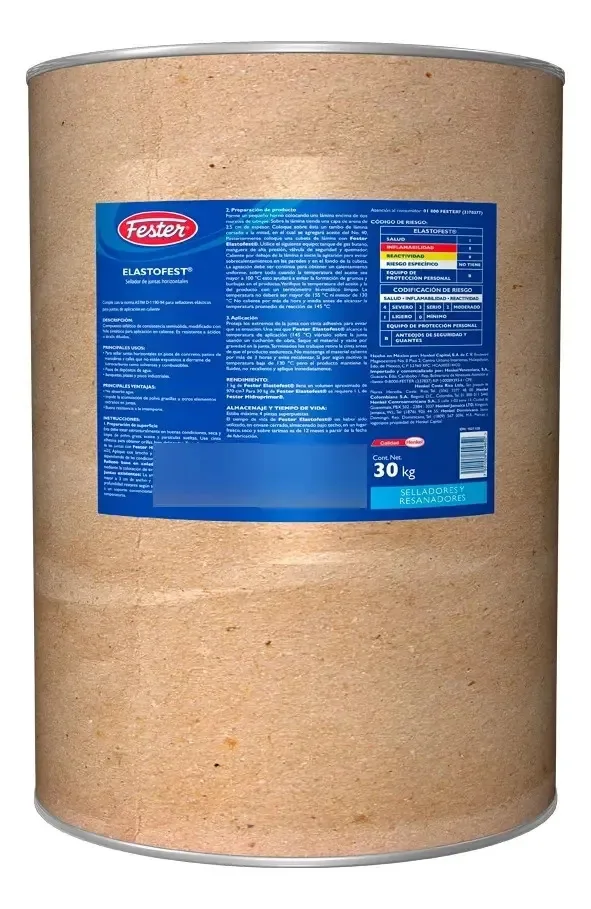 Selante de asfalto Fester Elastofest 30/kgs