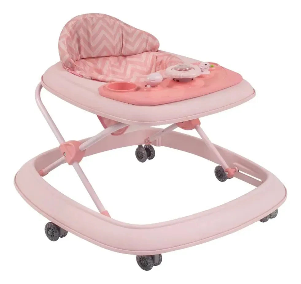 Prince Pink Flash Baby Walker