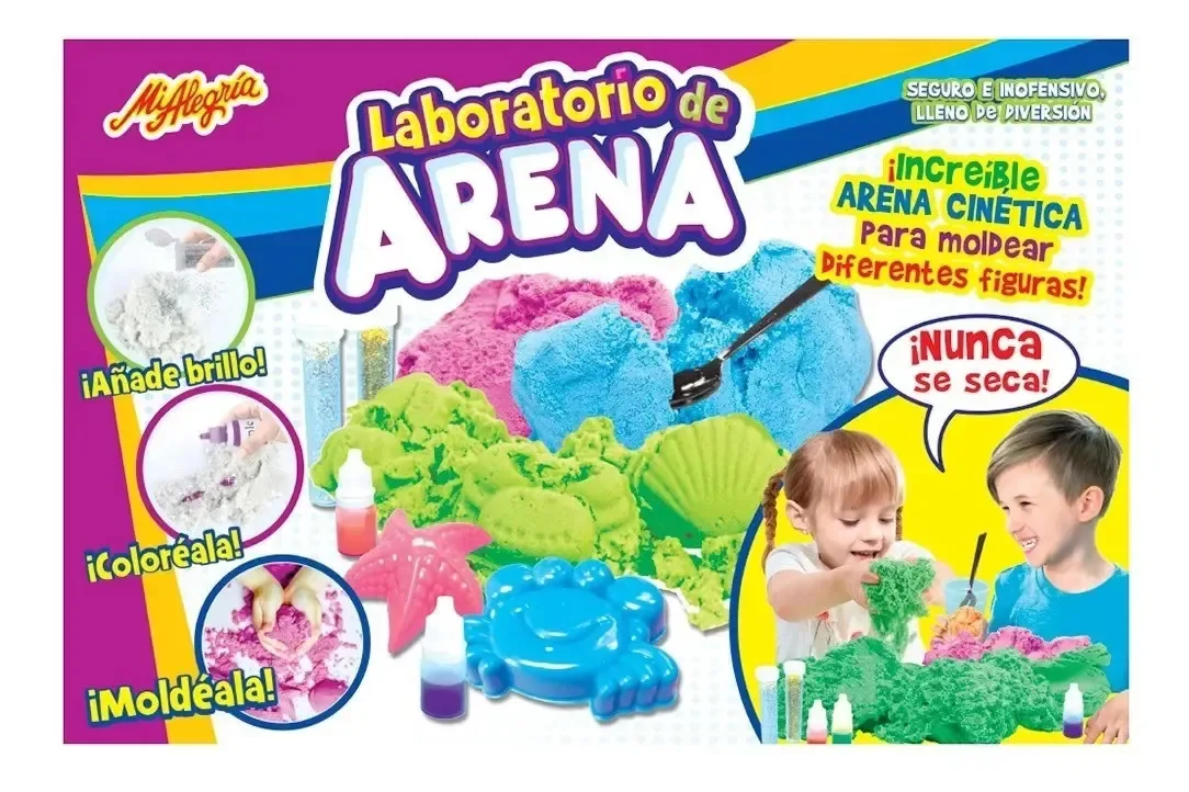 Laboratório de areia multicolorido My Joy