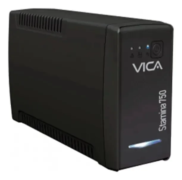 No Break Vica Stamina 750va Entrada 110v-127v8 Saídas Preto Preto