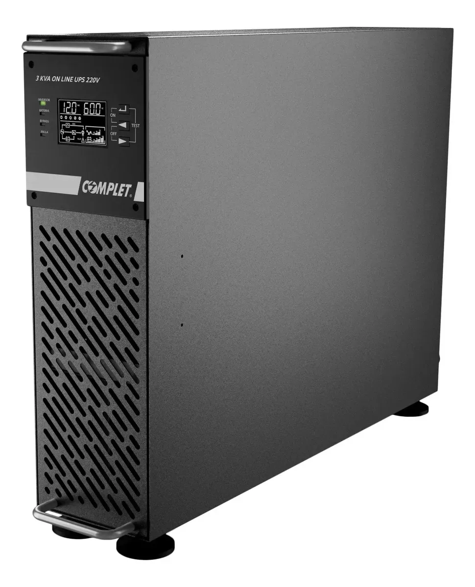 Complet UPS Signal SIGNAL 3KT220M UPS-1-094 3000VA entrada e saída de 220V preto