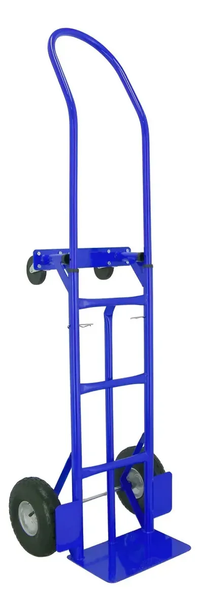 Caminhão de plataforma dobrável Zorra 385kg Tc5332 Toolcraft Chrome