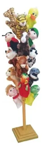 Educar Exhibidor Para Títeres Marionetes Unidade 1