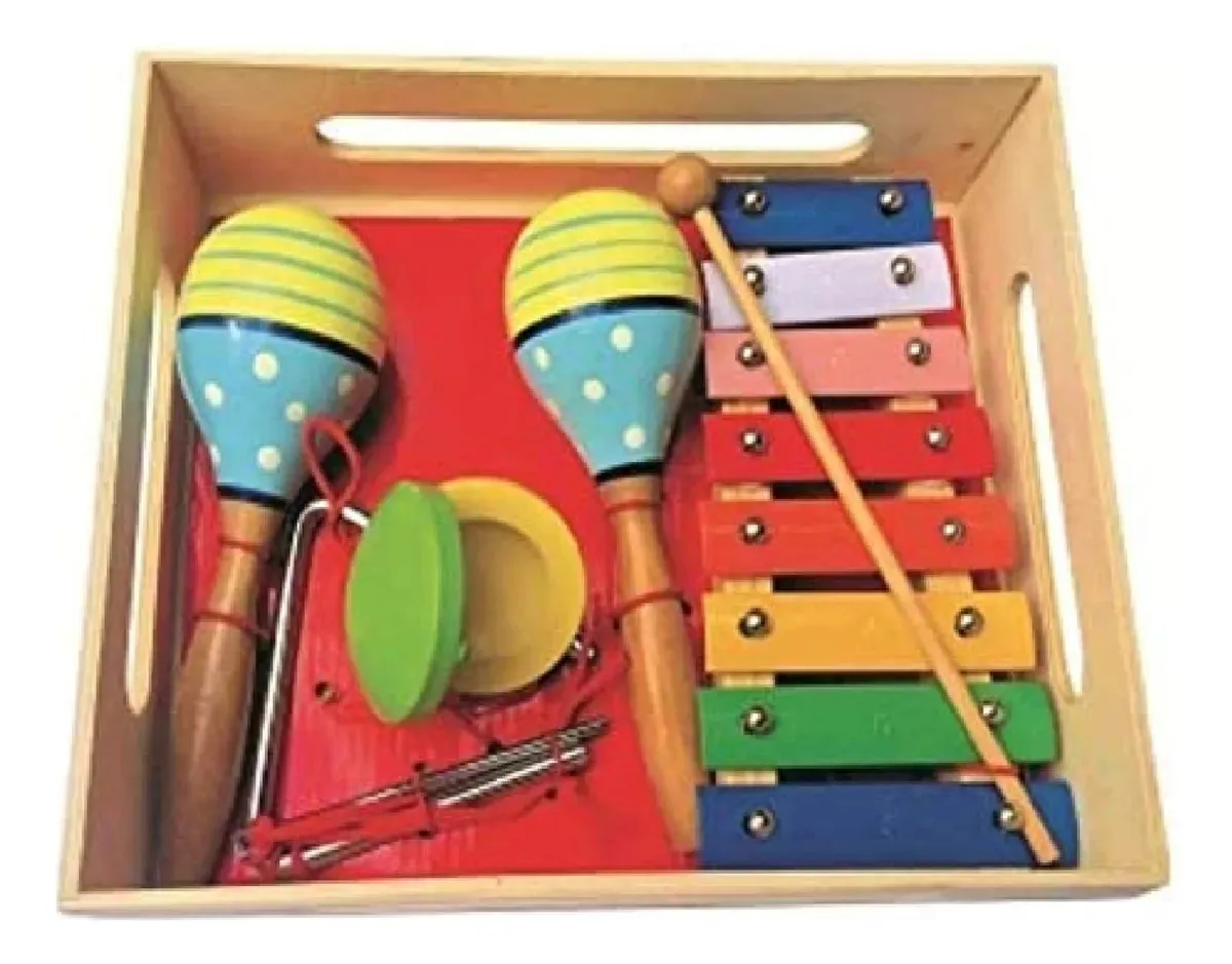 Conjunto de instrumentos musicais Ec