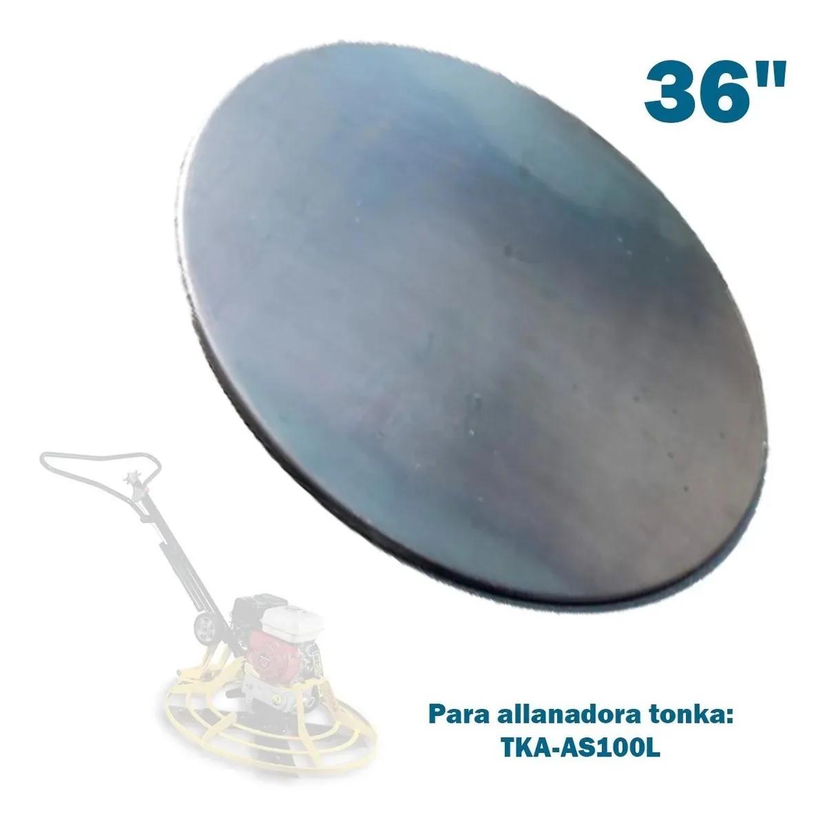 Placa de moagem de concreto Tonka Tka-d36 de 36 polegadas