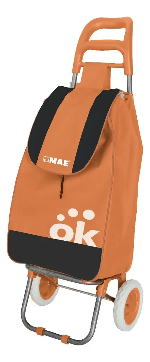 Carrinho de compras Mae Orange