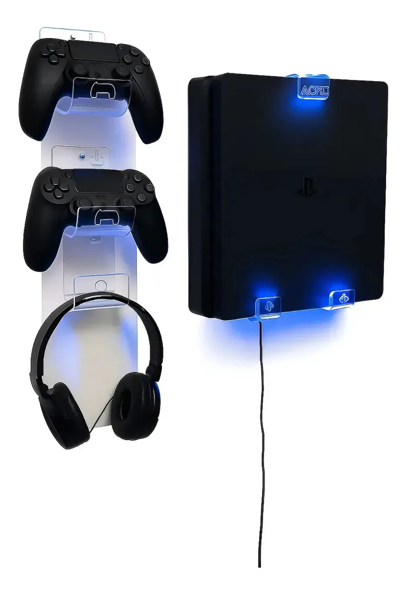 Suporte para Playstation 4 Ps4 + Light + Slim Control Bases