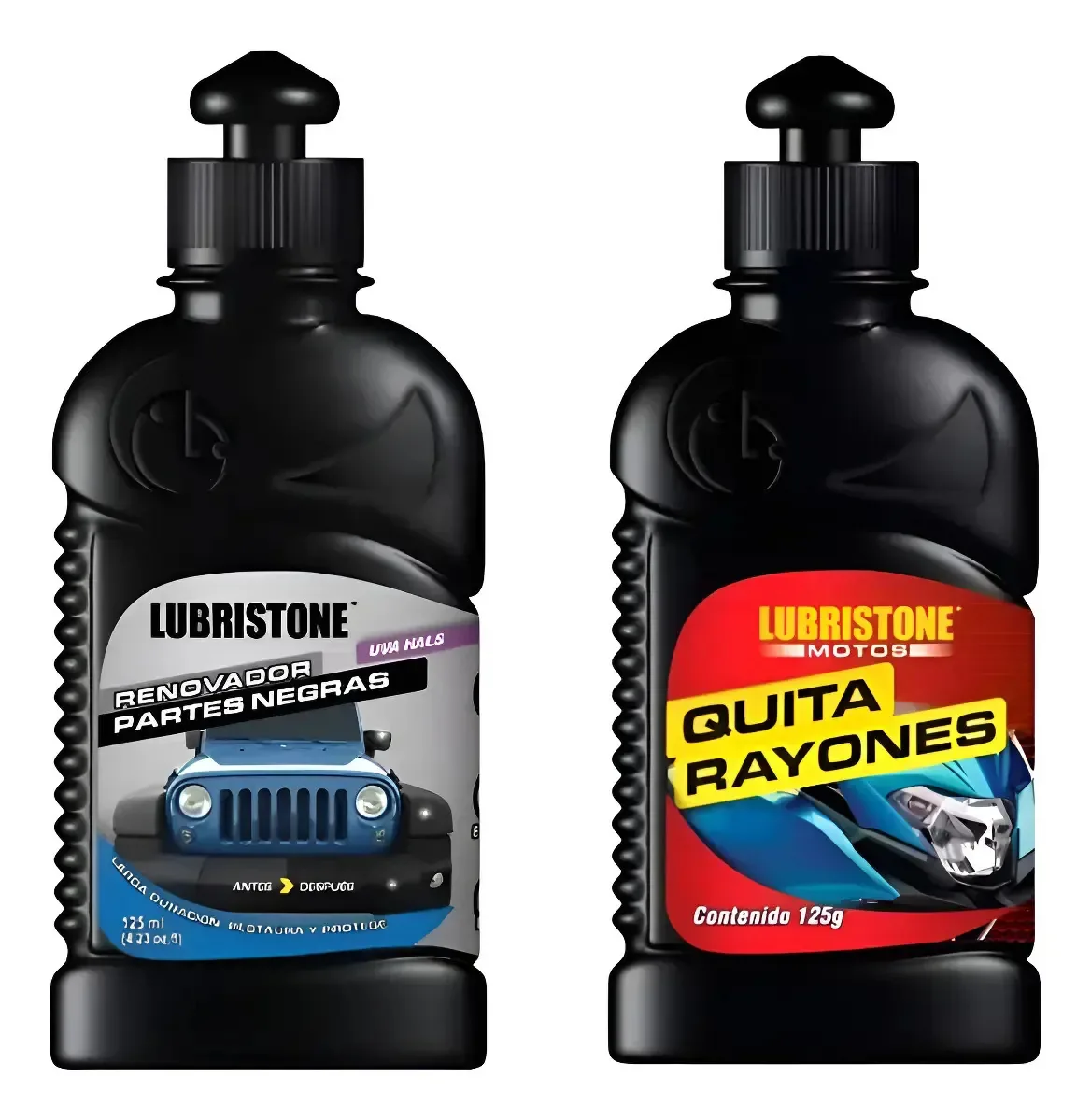 Lubristone Vehicle Black Parts + Creme removedor de arranhões N/a