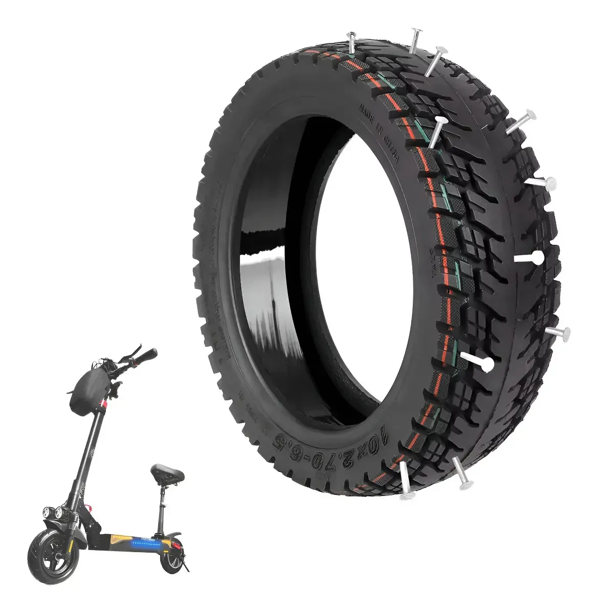 Gel 10x2,70-6,5 polegadas Scooter Hw T4 T8 T5 All Terrain Tire