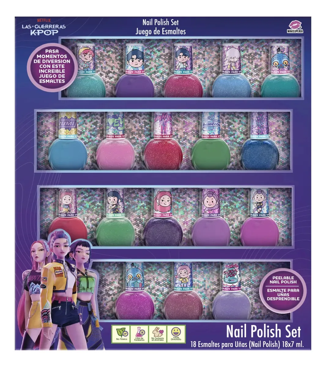 Kits de maquiagem infantil Netflix WNPS2KP