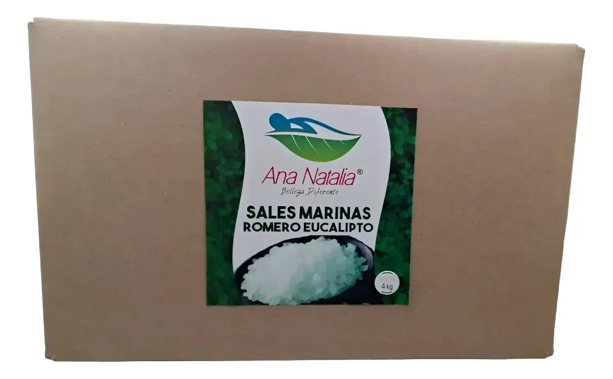 Ana Natalia Spa, jacuzzi, Spa Feet Bulk Ana Natalia 4 kg de fragrância de eucalipto e alecrim